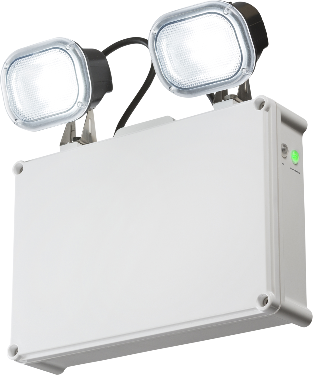 Knightsbridge 230V IP65 2 x 3W LED Twin Emergency Spotlight