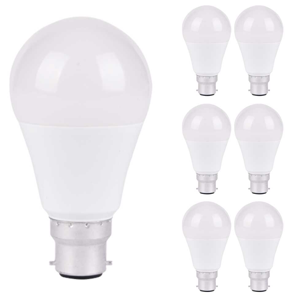 15W GLS LED Daylight White Light Bulb B22 Bayonet Very Bright Equivalent 90W Halogen