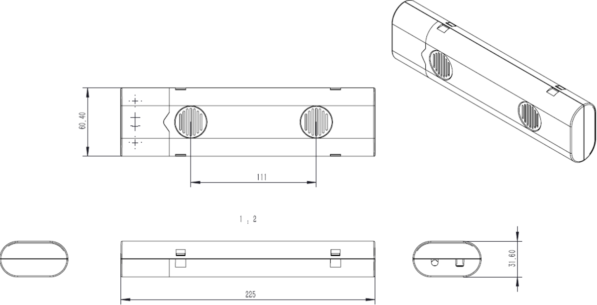 Knightsbridge 230V 50W LED Emergency Kit