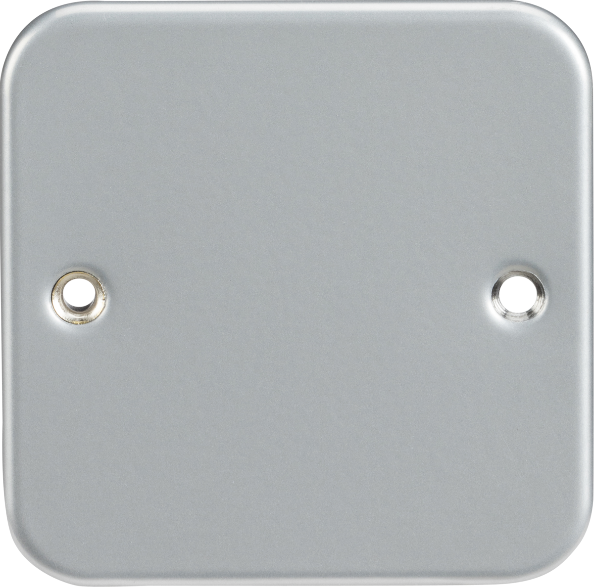 Knightsbridge Metal Clad 1G 2G Blanking Face Cover Plate