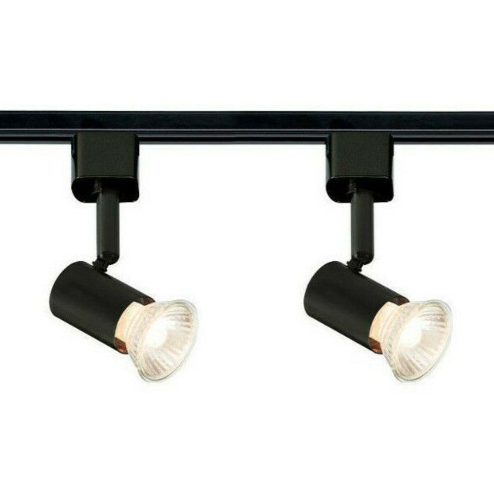 Knightsbridge 1M - 5M 230V GU10 Single Circuit Rail Track Spot Light Fitting