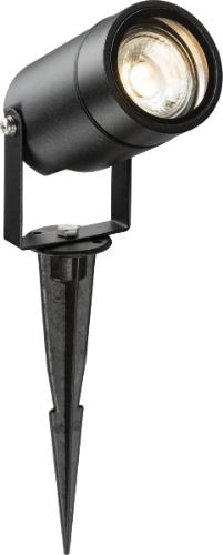 Knightsbridge 230V IP65 GU10 Spike Ground Outdoor Waterproof Light Fitting