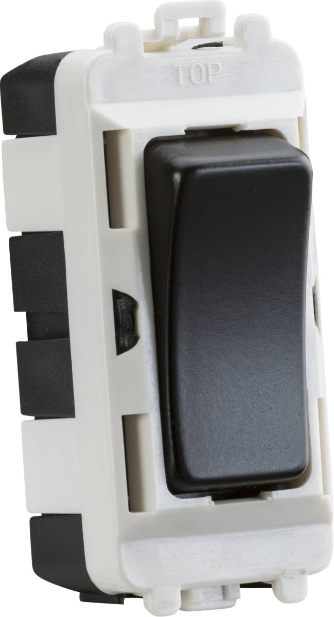 Knightsbridge 20A 2 Way Single Pole Grid Module Switches
