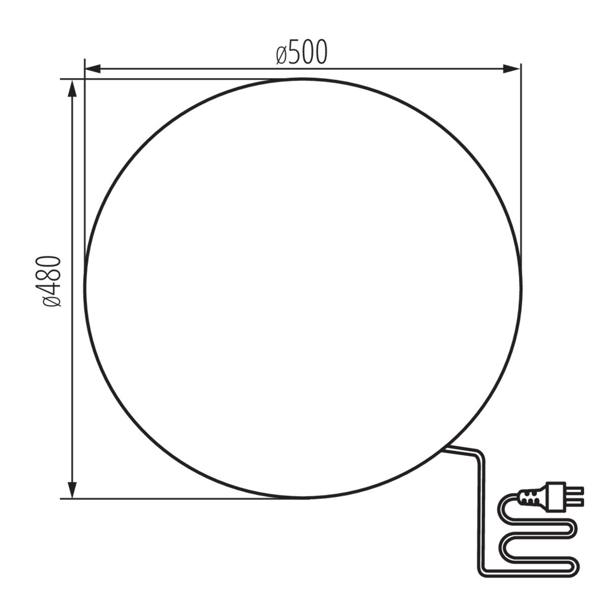 Kanlux STONO IP65 Garden Stone Shape E27 Decorative Light Fitting