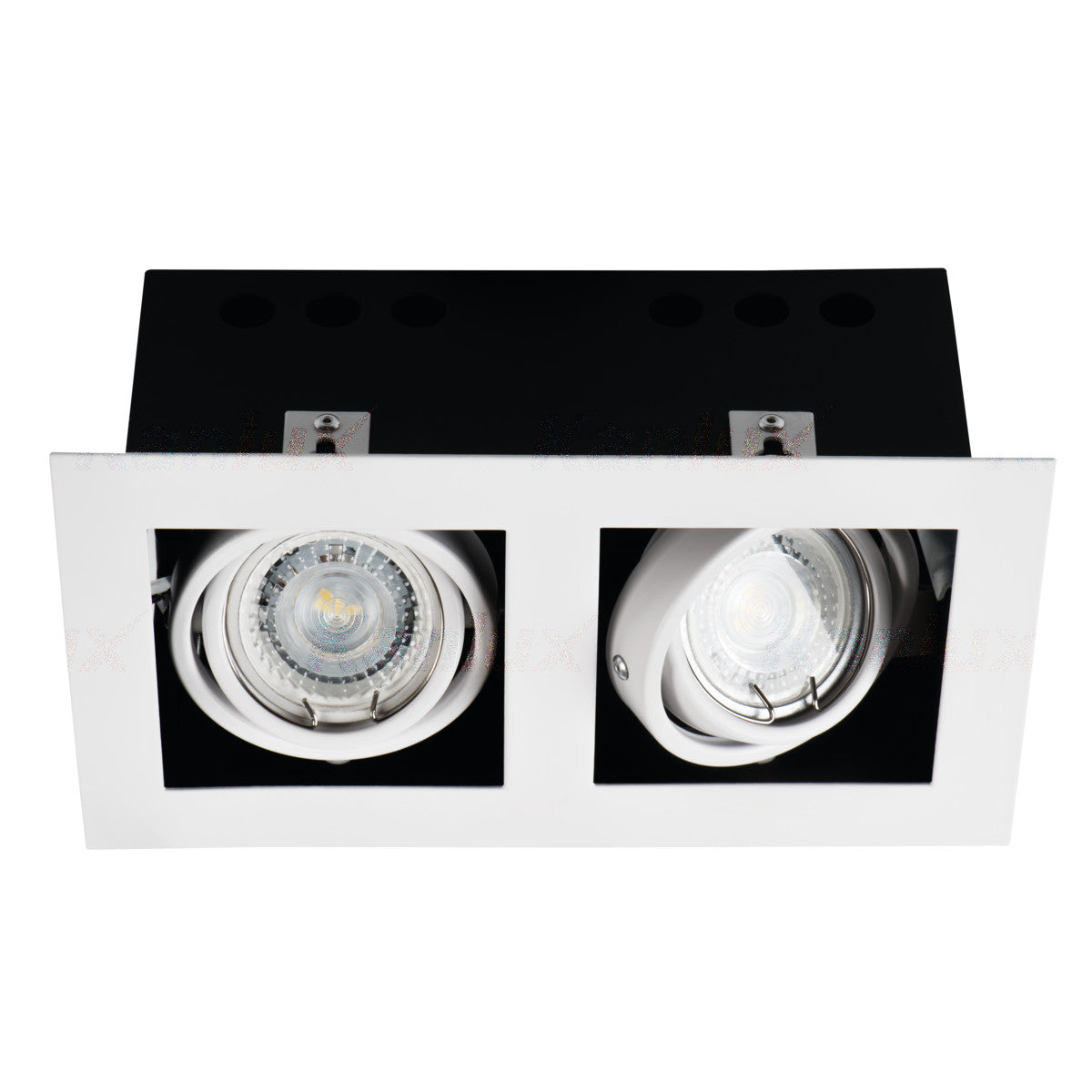 Kanlux MERIL Modern GU10 Recessed Ceiling Single Double Spot Box Light Downlight Adjustable
