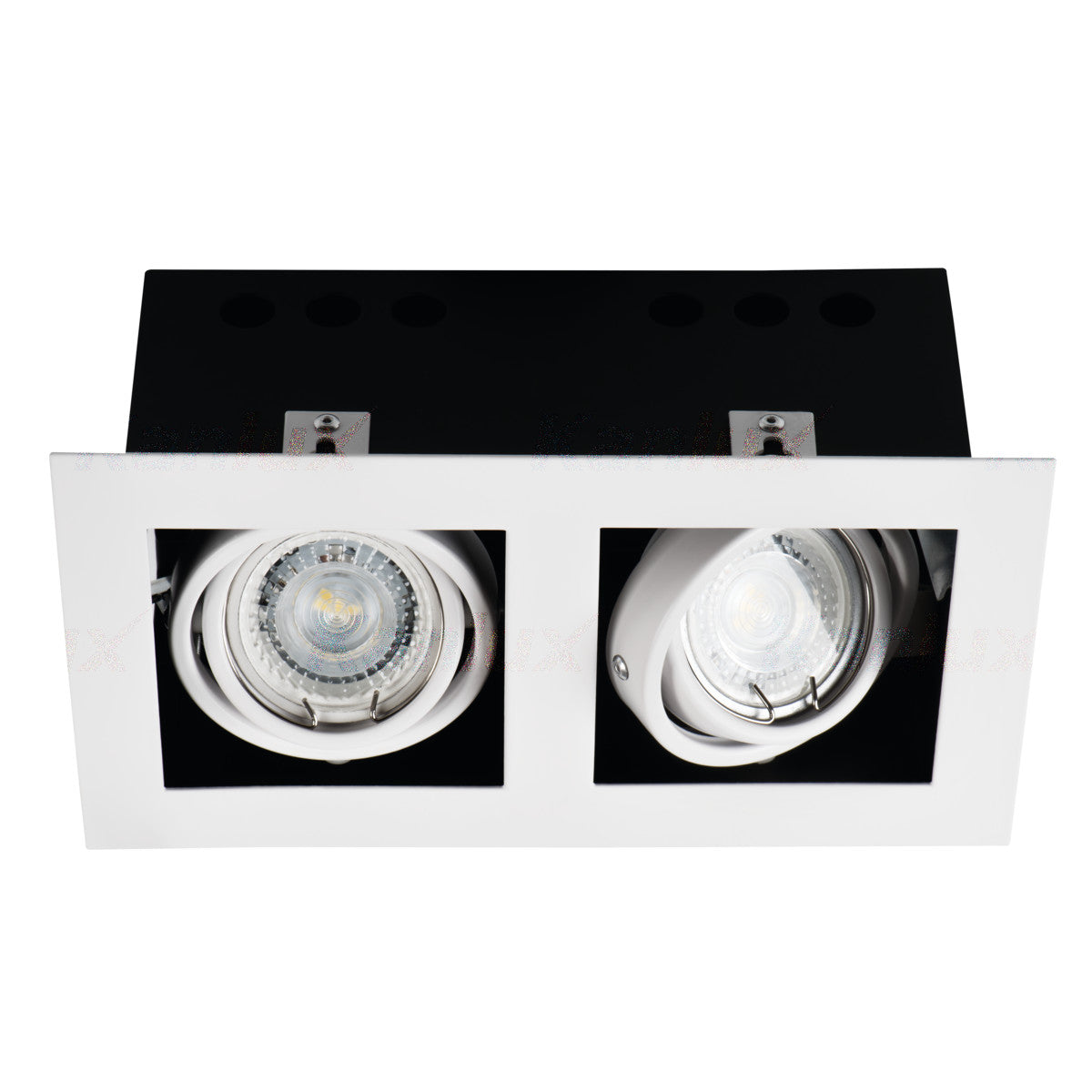 Kanlux MERIL Modern GU10 Recessed Ceiling Single Double Spot Box Light Downlight Adjustable