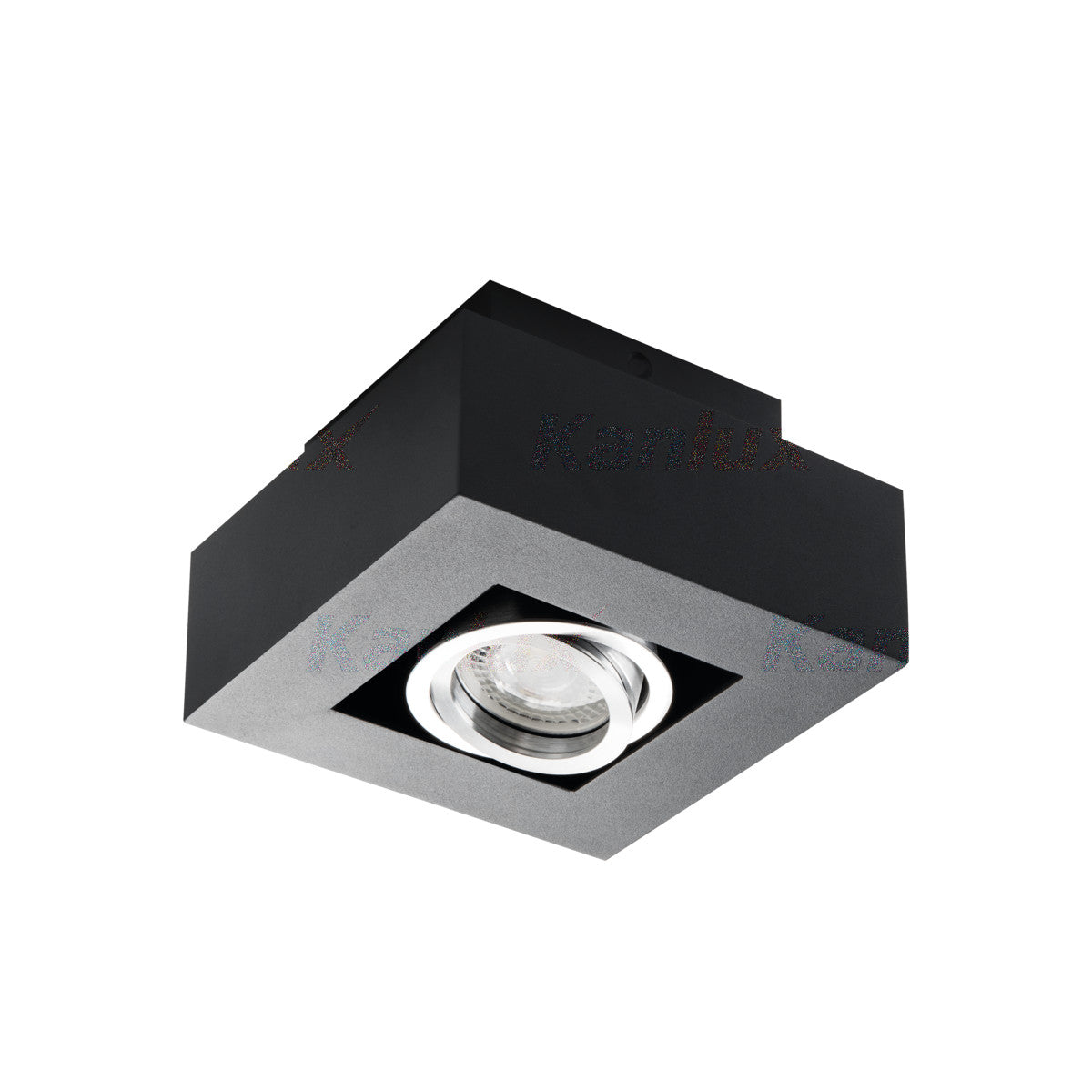 Kanlux STOBI Spot Ceiling Mounted Square Adjustable Tilt Angle GU10 Light Decorative