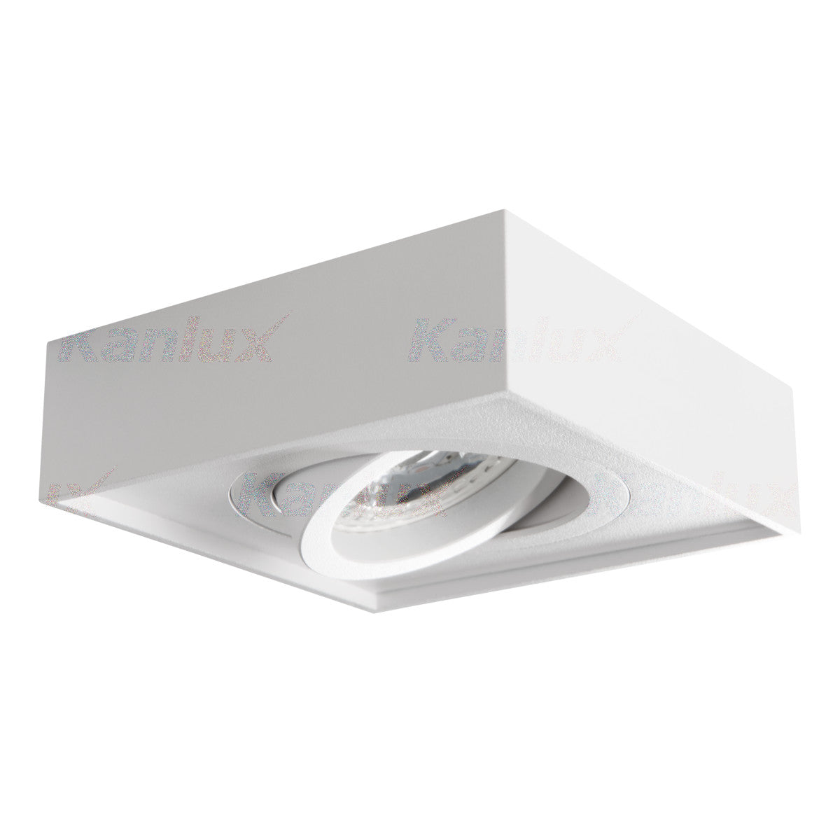 Kanlux MINI GORD DLP-50 GU10 Square Recessed Adjustable Ceiling Light Fitting