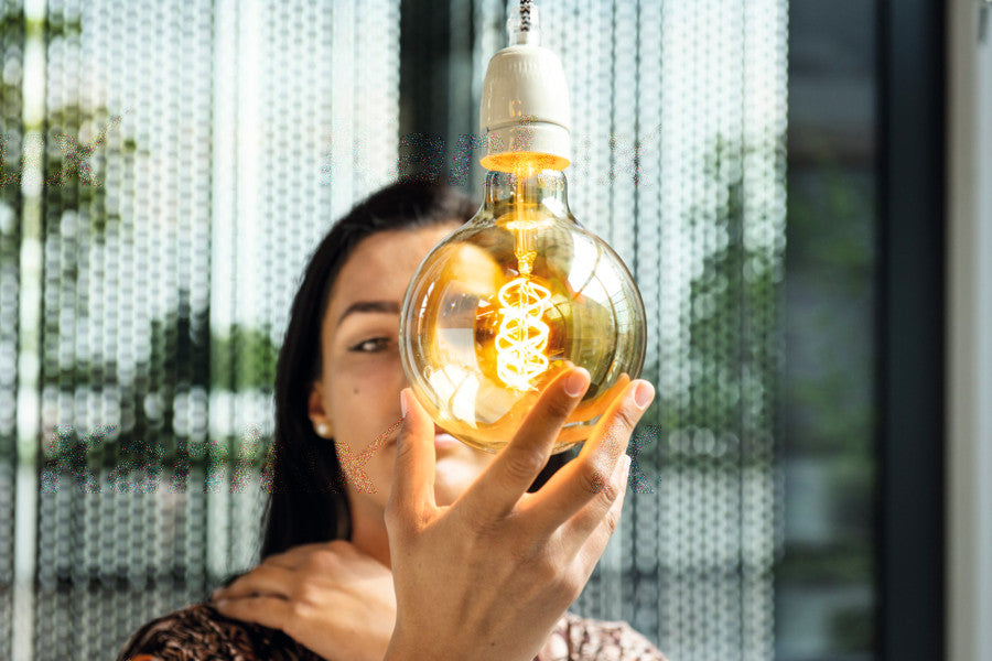 Kanlux XLED G125 E27 Vintage Antique Globe Filament Glass Light Bulb Super Warm