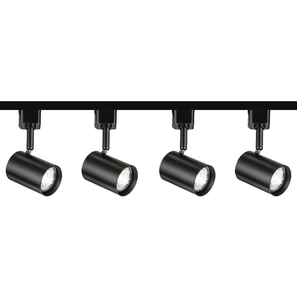 Knightsbridge 1M - 5M 230V GU10 Single Circuit Track Spotlight Fitting