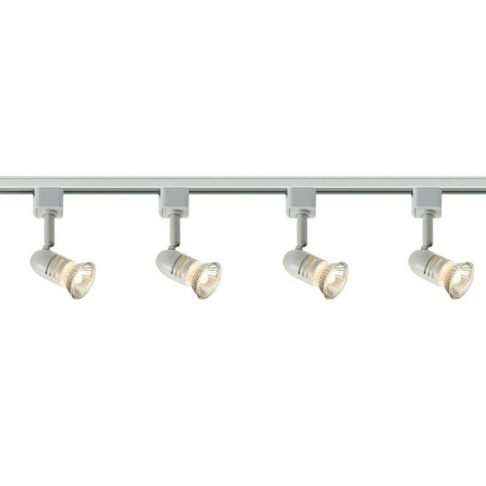 Knightsbridge 1M - 5M 230V GU10 Track Spotlight Single Circuit Rail Lighting