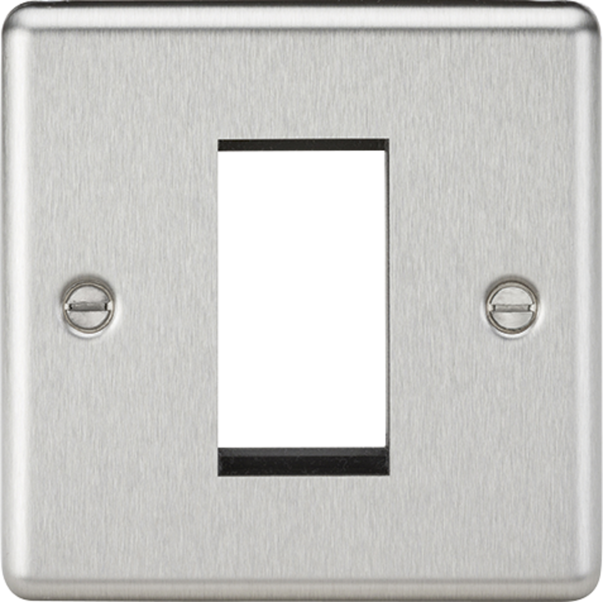 Knightsbridge Modular Faceplate - Rounded Edge 1G 2G 4G