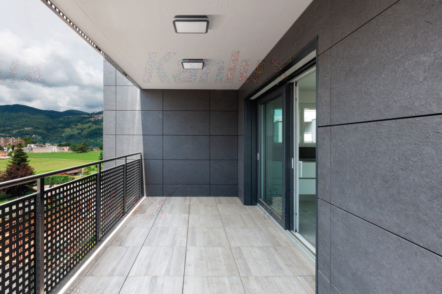 Kanlux BENO Super Bright LED Bulkhead Ceiling Wall Mounted Garden IP54 Outdoor Modern Light