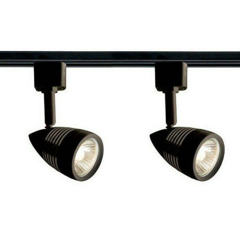 Knightsbridge 230V GU10 Single Circuit Track Spot Light Kitchen Shop Retail Display