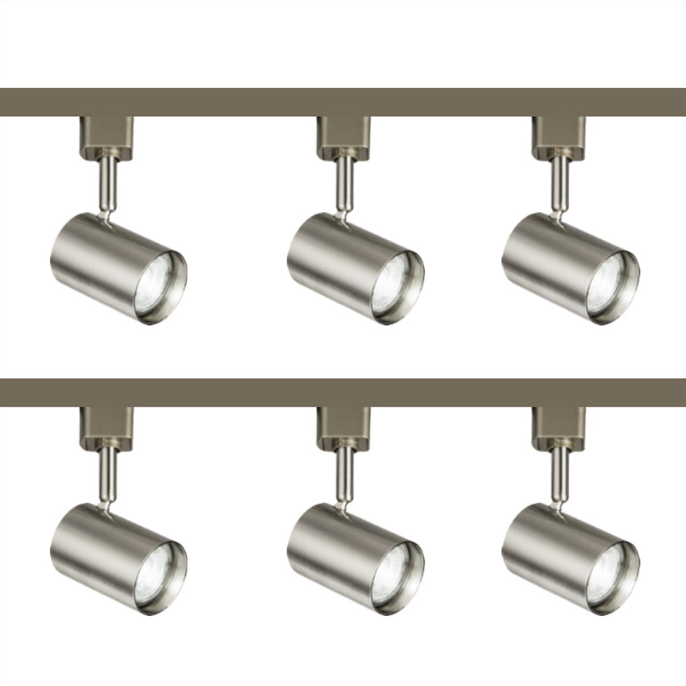 Knightsbridge 1M - 5M 230V GU10 Single Circuit Track Spotlight Fitting
