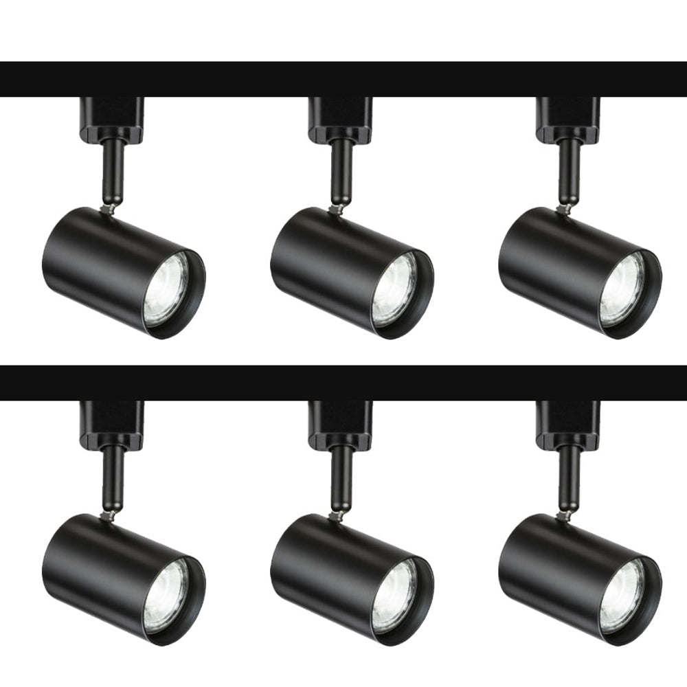 Knightsbridge 1M - 5M 230V GU10 Single Circuit Track Spotlight Fitting