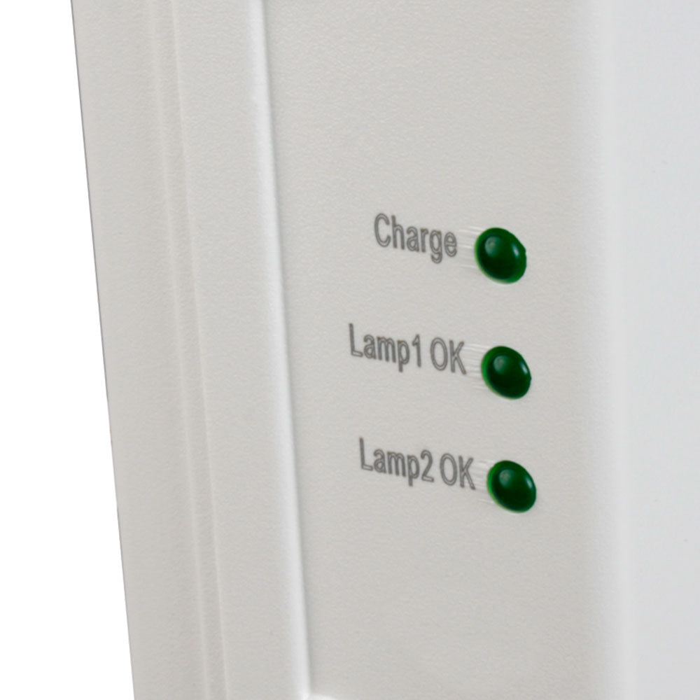 EMCO LED 3W Twinspot Emergency 3 HRs Non-Maintained Bulkhead 6000K Floodlight