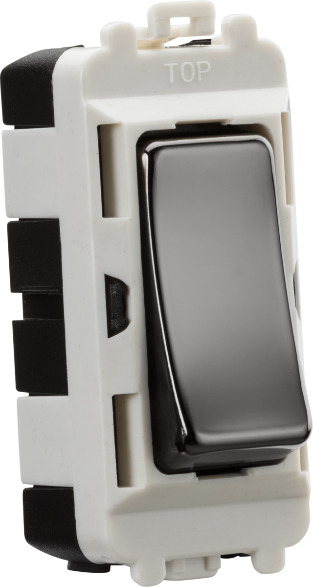 Knightsbridge 20A 2 Way Single Pole Grid Module Switches