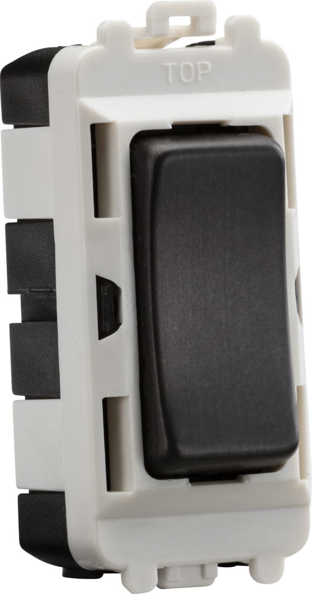 Knightsbridge 20A 2 Way Single Pole Module Centre Off