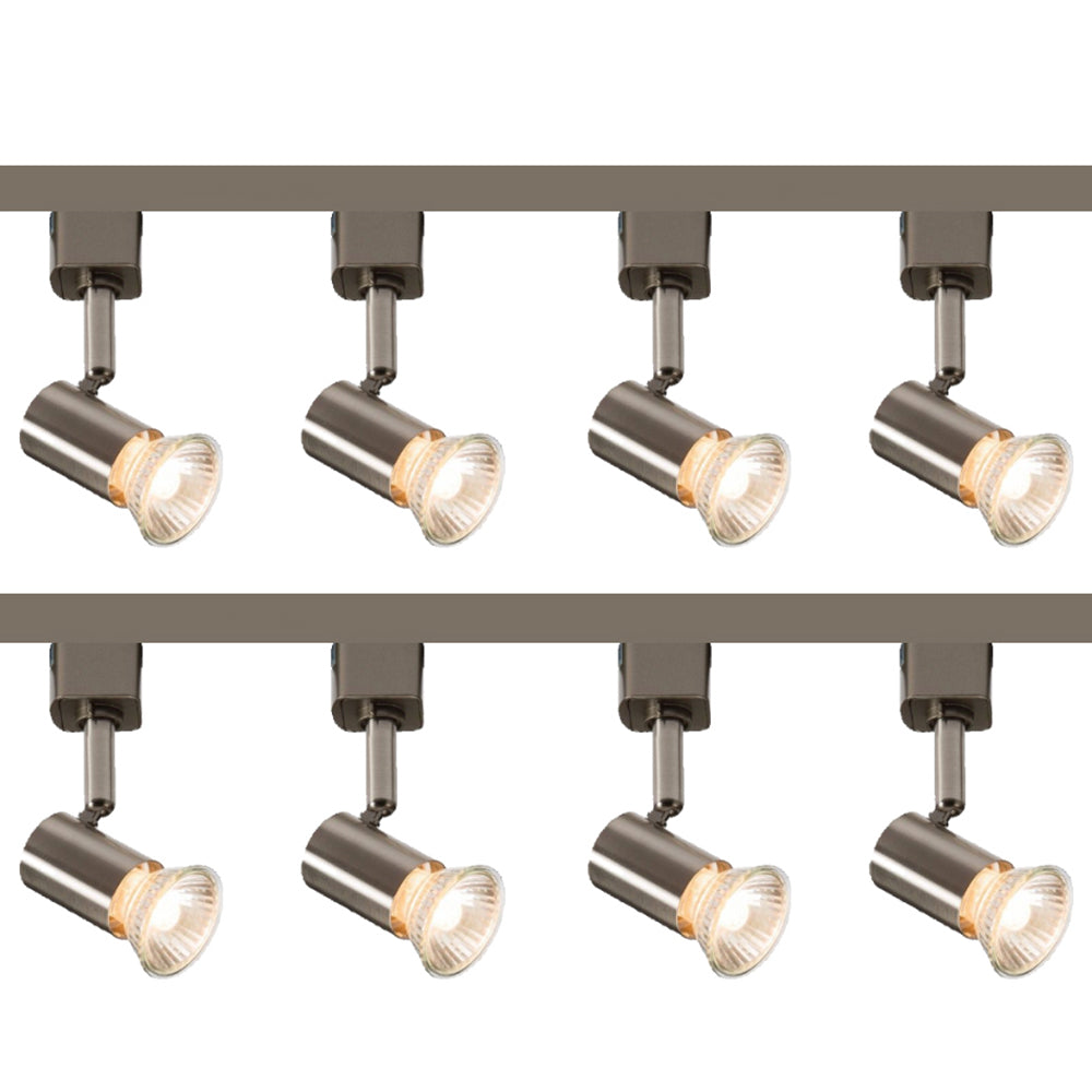 Knightsbridge 1M - 5M 230V GU10 Single Circuit Rail Track Spot Light Fitting