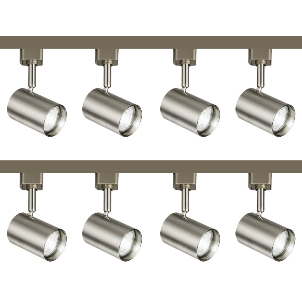 Knightsbridge 1M - 5M 230V GU10 Single Circuit Track Spotlight Fitting