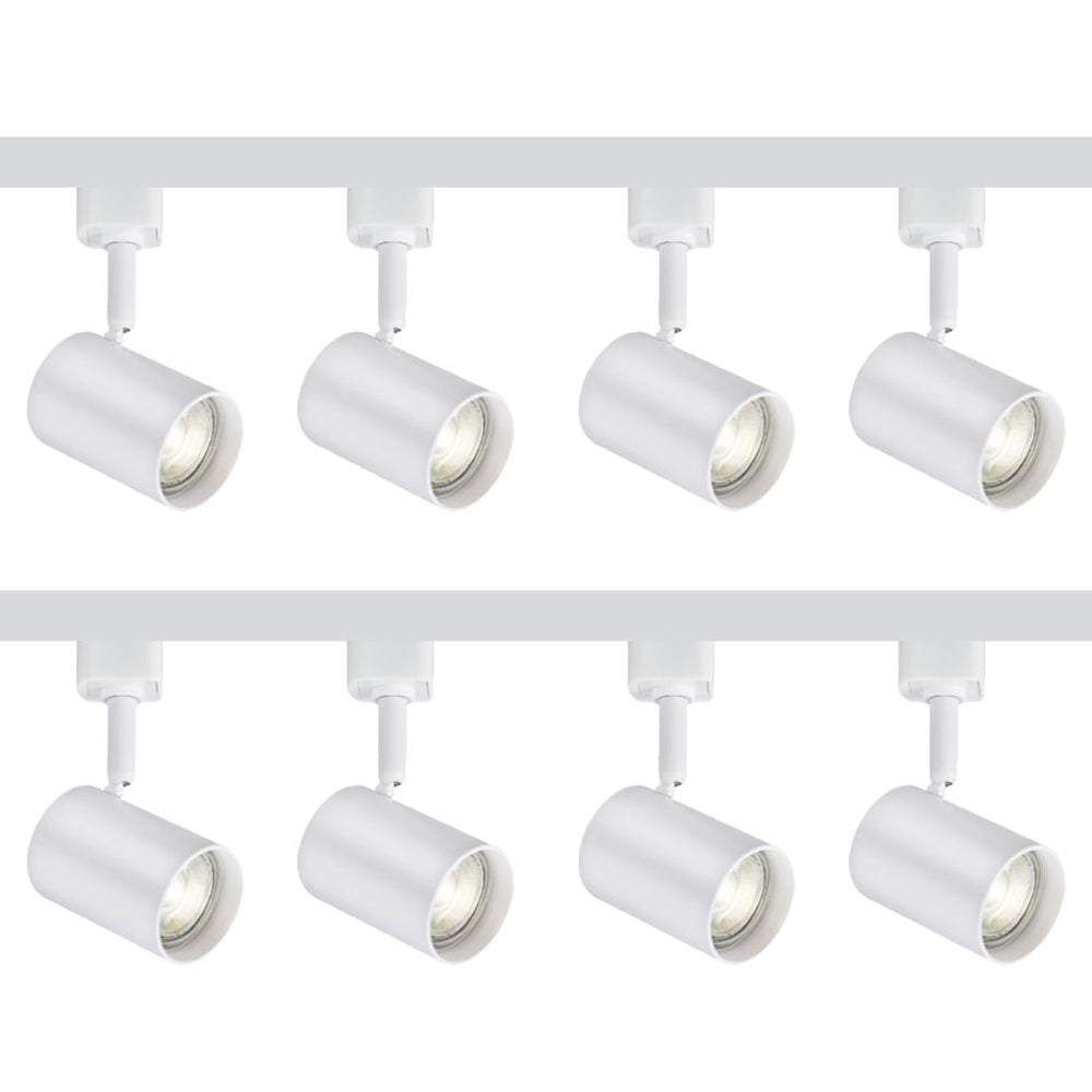 Knightsbridge 1M - 5M 230V GU10 Single Circuit Track Spotlight Fitting