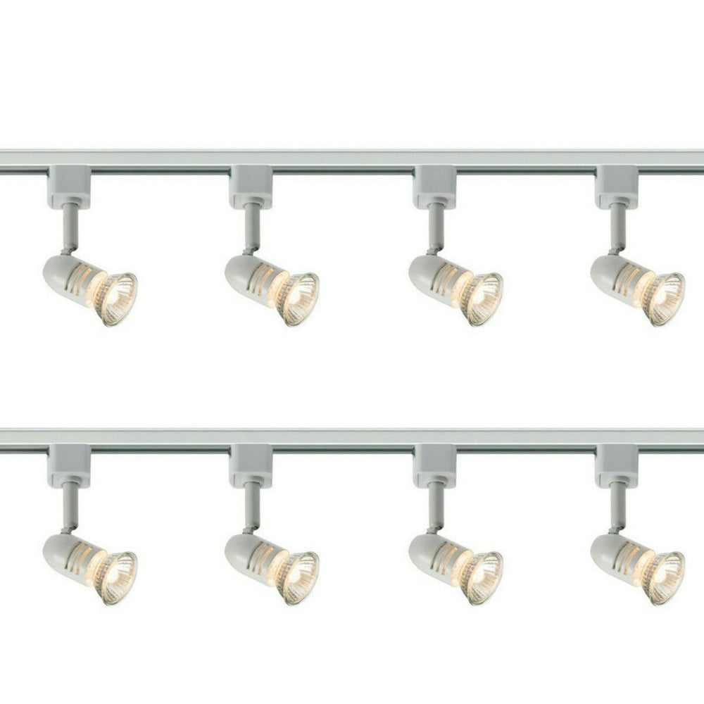 Knightsbridge 1M - 5M 230V GU10 Track Spotlight Single Circuit Rail Lighting