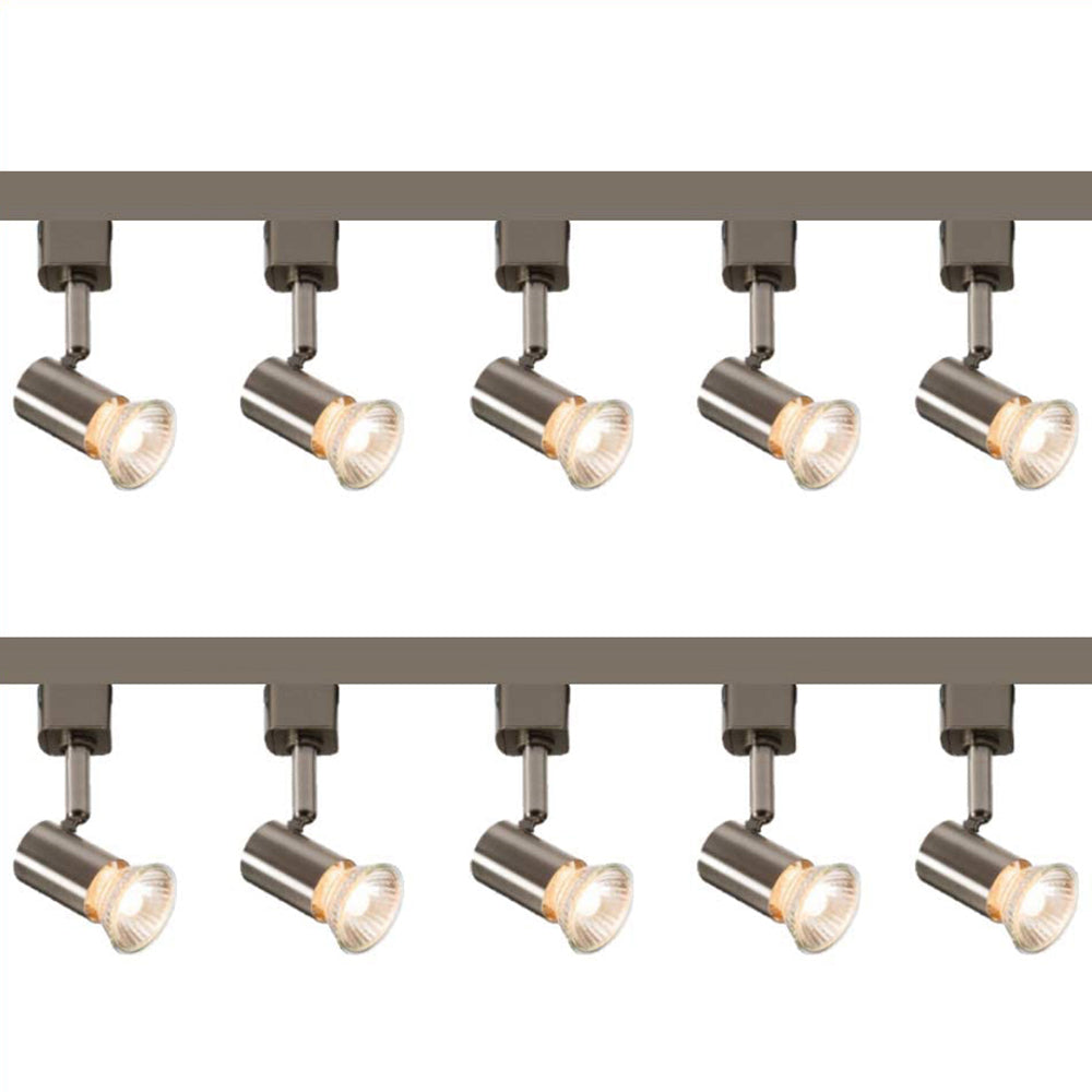 Knightsbridge 1M - 5M 230V GU10 Single Circuit Rail Track Spot Light Fitting