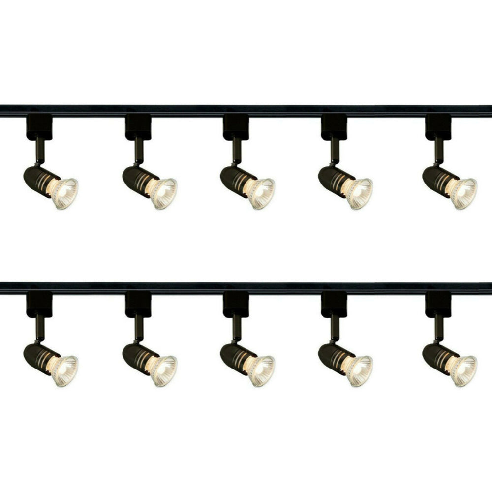 Knightsbridge 1M - 5M 230V GU10 Track Spotlight Single Circuit Rail Lighting