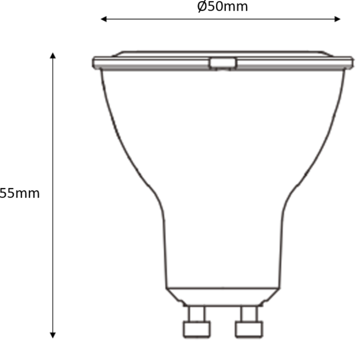 Knightsbridge Smart 5W LED RGB and CCT GU10 Lamp