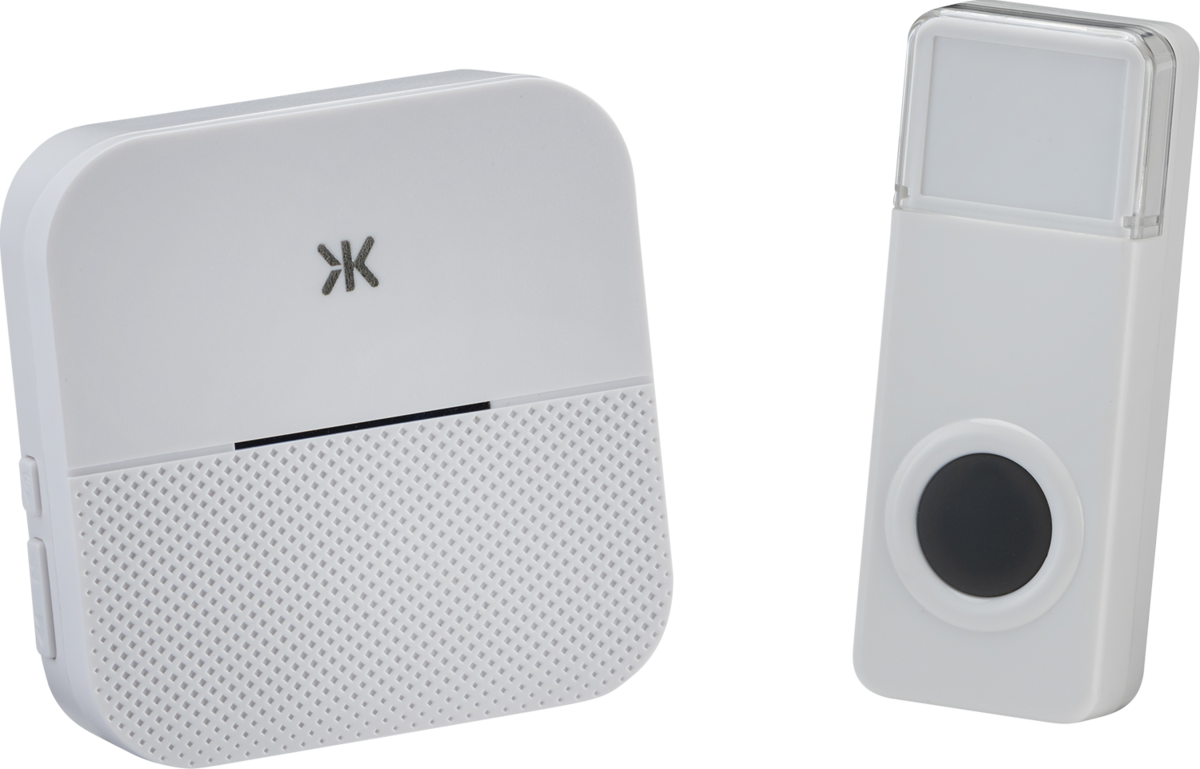 Knightsbridge Wireless Door Bell Home Doorbell Plug In Cordless Loud Chime 58 Tunes