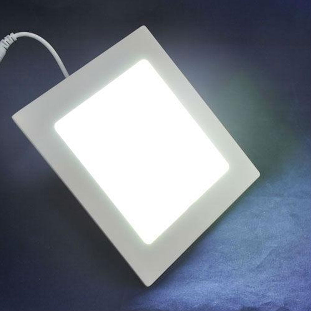 LED Square Recessed Ceiling Wall Panel Light Bright Daylight 6500K Best LED Square Pannel Lights