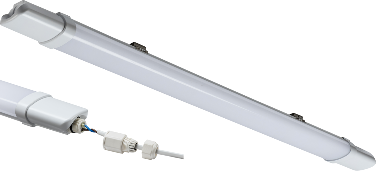 Knightsbridge TorlanECO Fast Fix 230V IP65 LED Batten Commercial Tube Light