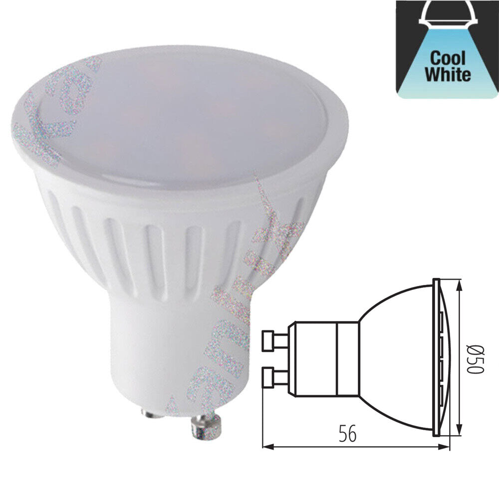 Kanlux LED GU10 6W = 37W Warm Cool White Energy Saving Lamp Light Bulb