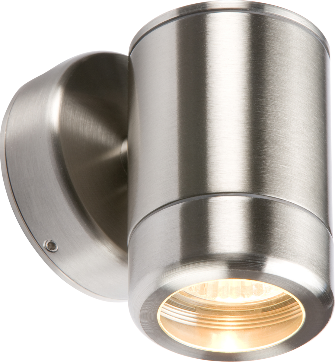 Knightsbridge 230V IP65 Stainless Steel GU10 outdoor Wall Light