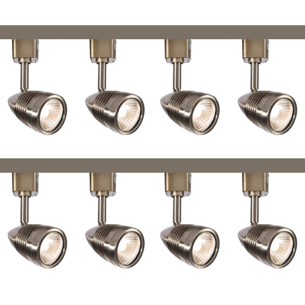 Knightsbridge 230V GU10 Single Circuit Track Spot Light Kitchen Shop Retail Display