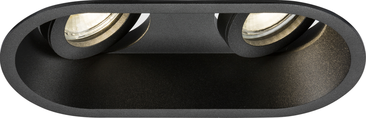 Knightsbridge Dipa Single Fixed Round Anti Glare GU10 Spot Down Light Fitting