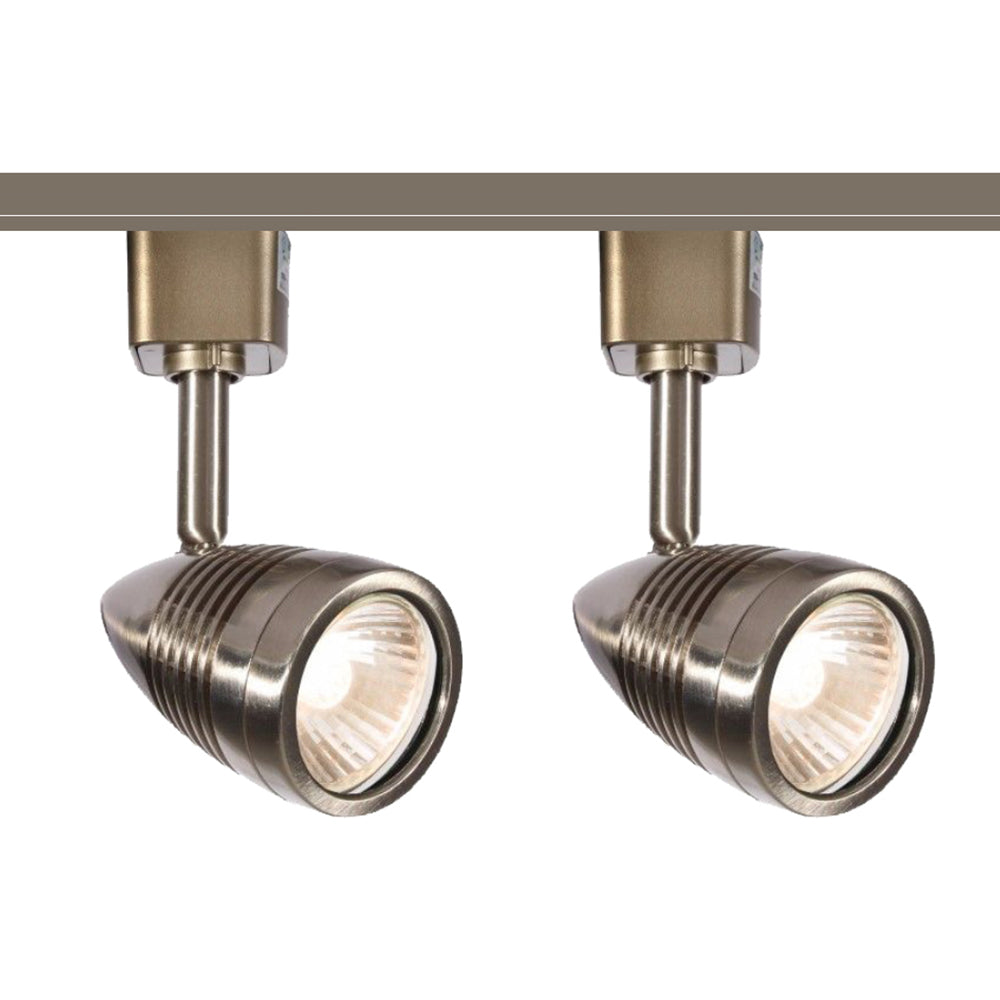 Knightsbridge 230V GU10 Single Circuit Track Spot Light Kitchen Shop Retail Display