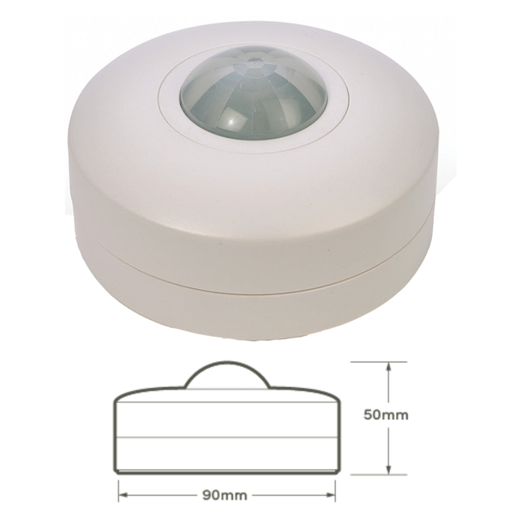 Hispec Surface Mounted IP44 Outdoor Occupancy Sensor PIR Movement Detector Light Switch