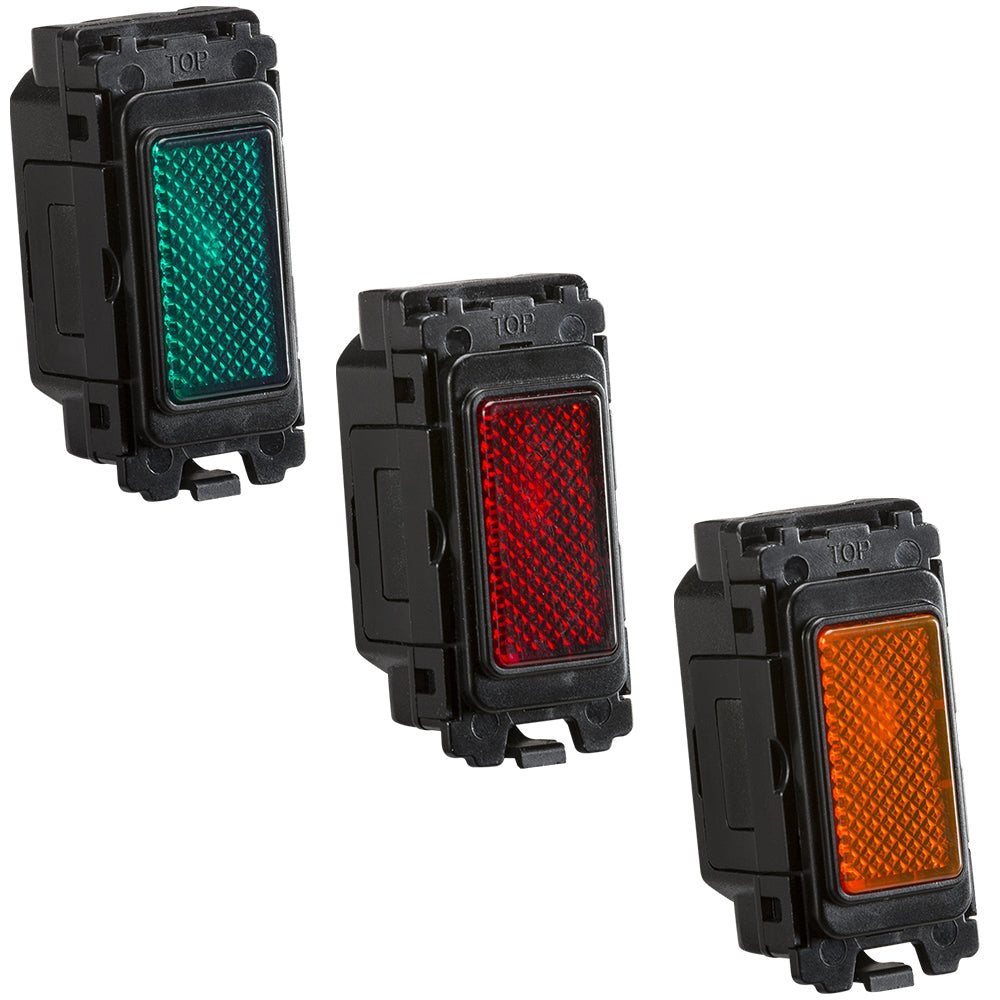 Knightsbridge Grid Indicator Module Red, Green & Orange