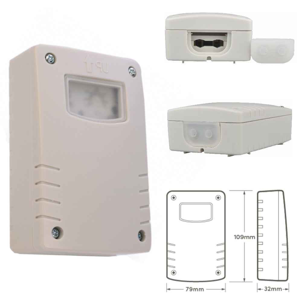 Hispec Photocell IP55 Outdoor Adjustable Dusk Dawn Sensor Timer Security Light Switch