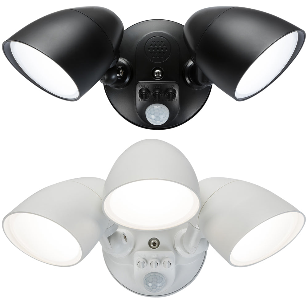 Knightsbridge 110-230V IP65 Security Floodlight with PIR,Sensor, CCT and Manual Override