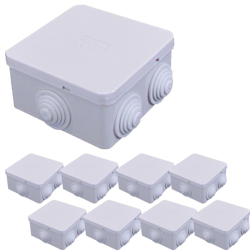 ESR SO80 Square IP44 Adaptable Junction Box