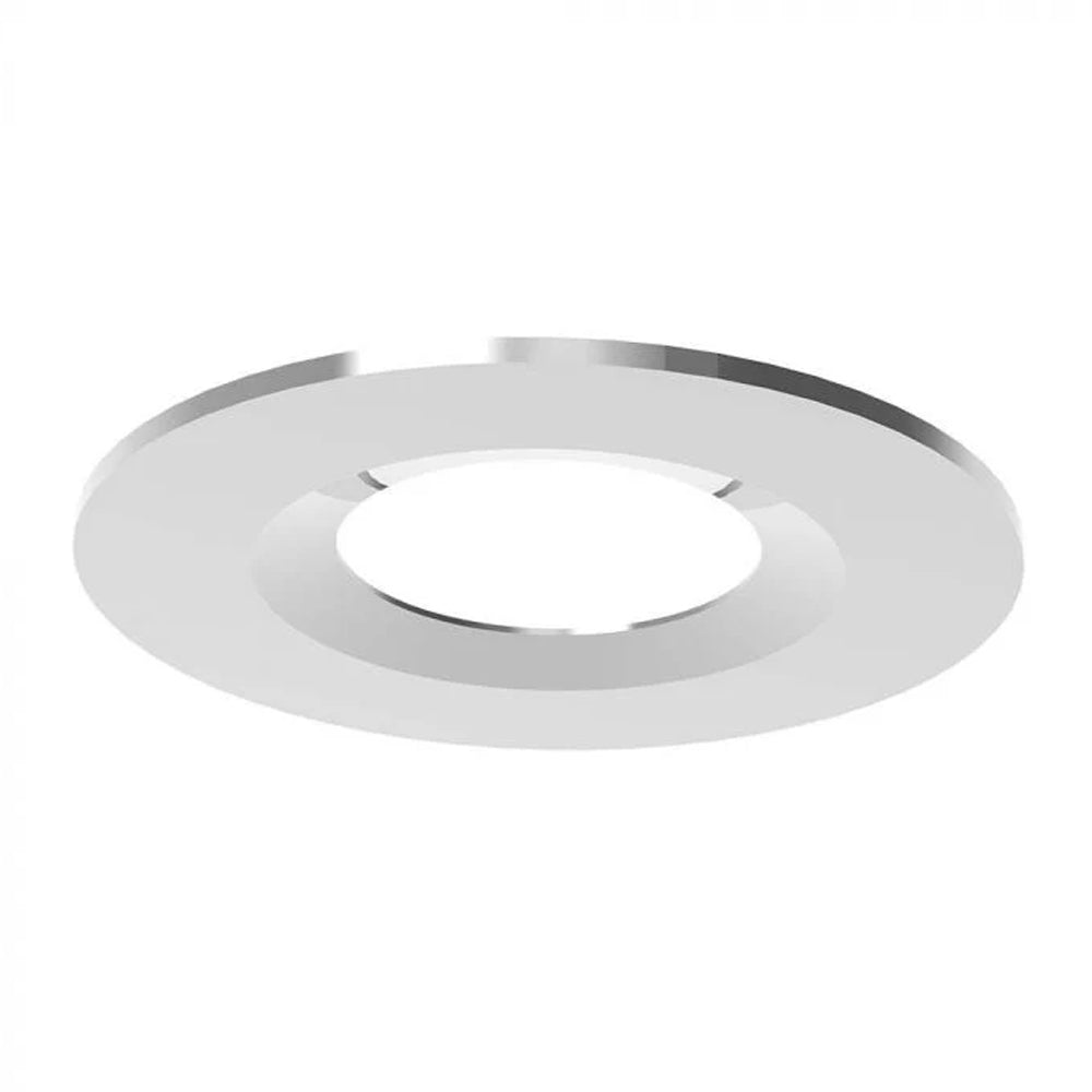 V-TAC VT-DL0508 4-in-1 CCT Dual Wattage Fire Rated Round LED Dimmable Downlight – IP65 Rated