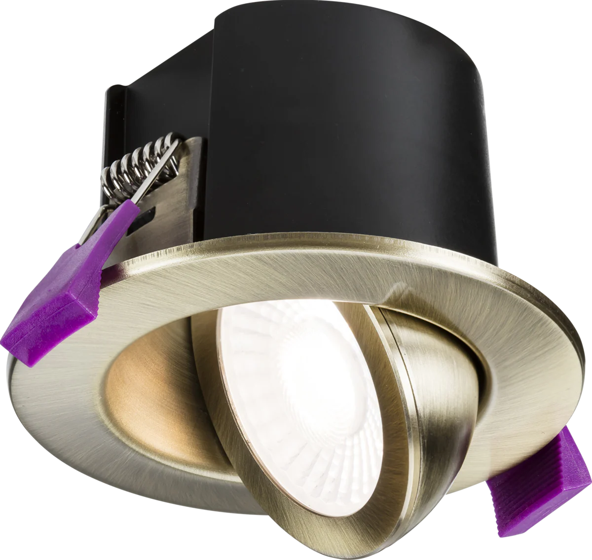 Knightsbridge SpektroLED Evo Tilt - Fire Rated IP65 Downlight with 2 x Wattage and 4 x CCT