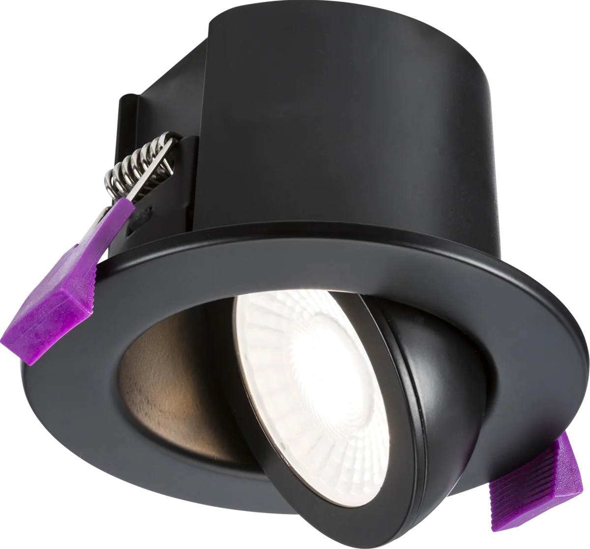 Knightsbridge SpektroLED Evo Tilt - Fire Rated IP65 Downlight with 2 x Wattage and 4 x CCT