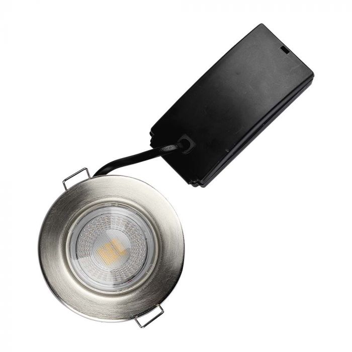 V-TAC VT-885 5W Fire-Rated Spotlight Fitting Samsung Chip 6400K Dimmable IP65