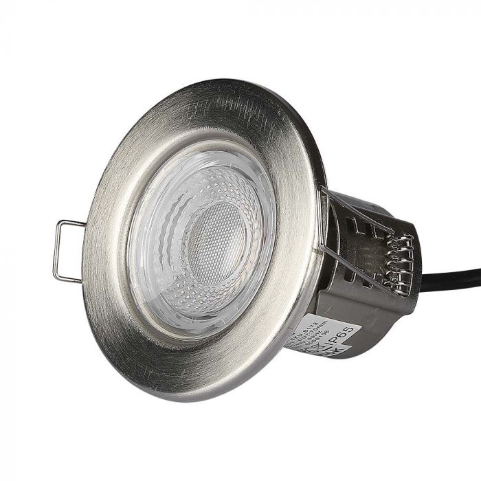 V-TAC VT-885 5W Fire-Rated Spotlight Fitting Samsung Chip 6400K Dimmable IP65