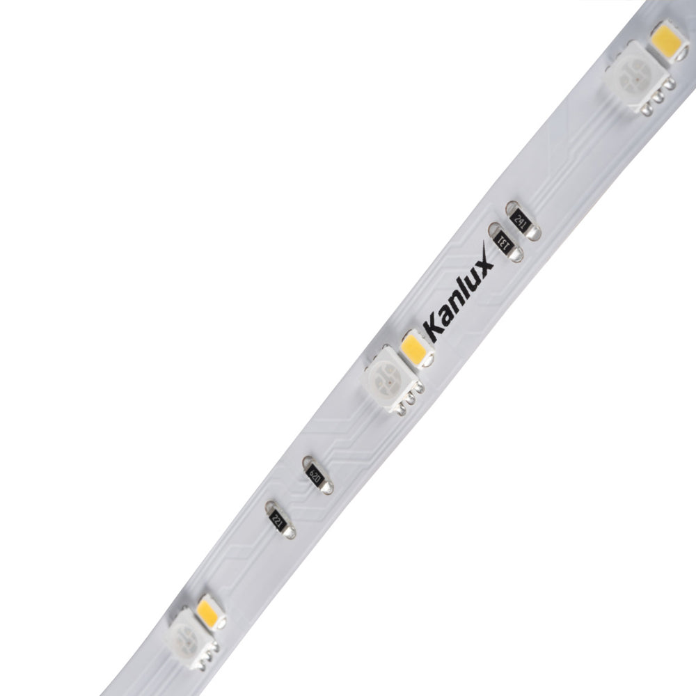 Kanlux L48 24V 9W/M 5meter IP00 45W 10mm LED Bright RGBW Colour Changing Strip Tape Light