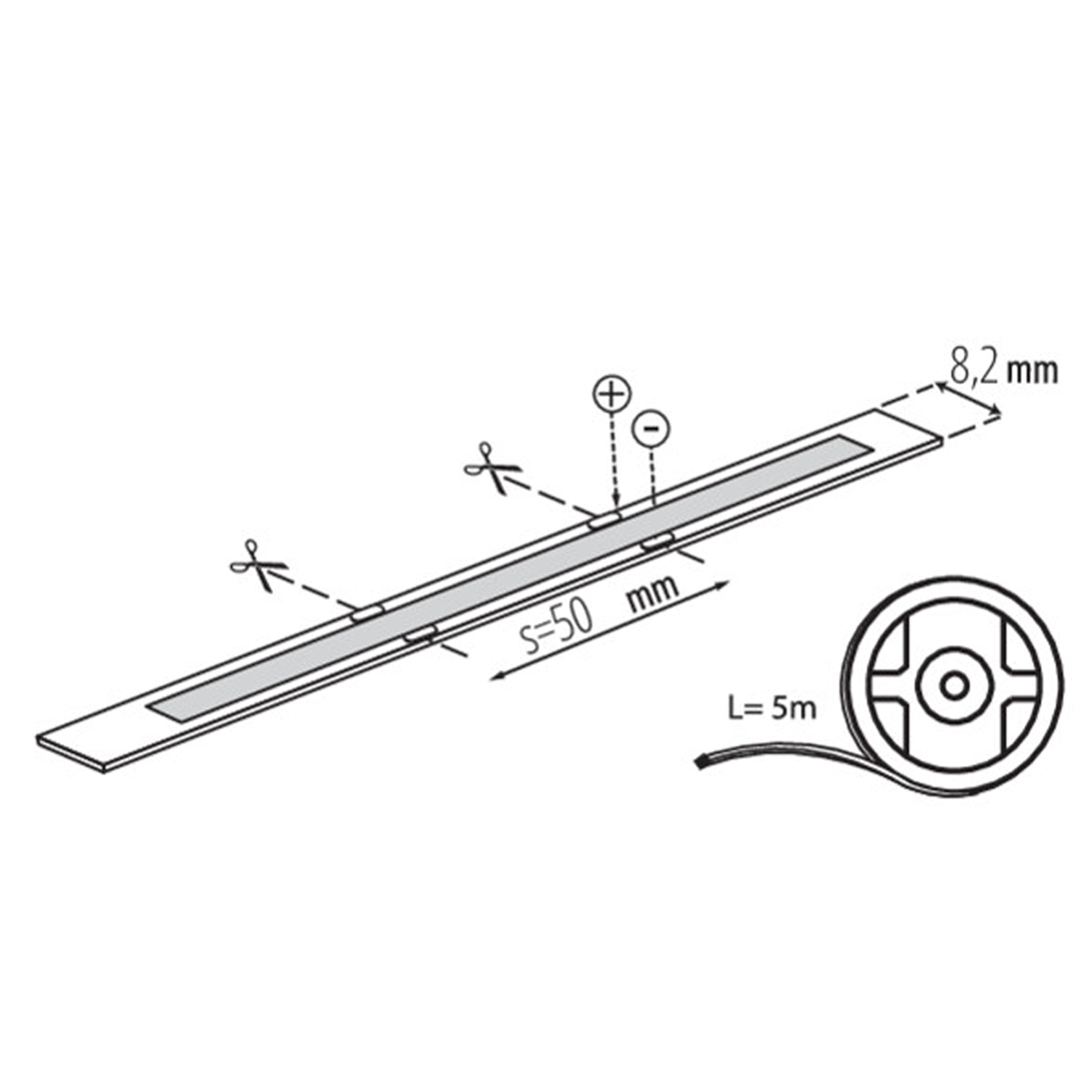 Exclusive Limited Time Offer! Kanlux LCOB 24V LED 5m Strip 10W/M –  Cool Daylight White IP65 with 3-Year Warranty